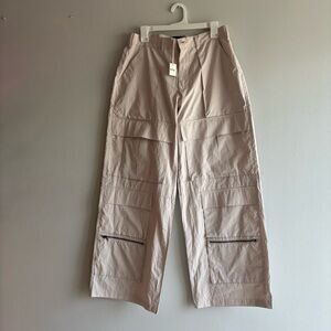Khy Women Utility Cargo Pants Sz XS Khaki Tan Cotton Blend Oversized  streetwear